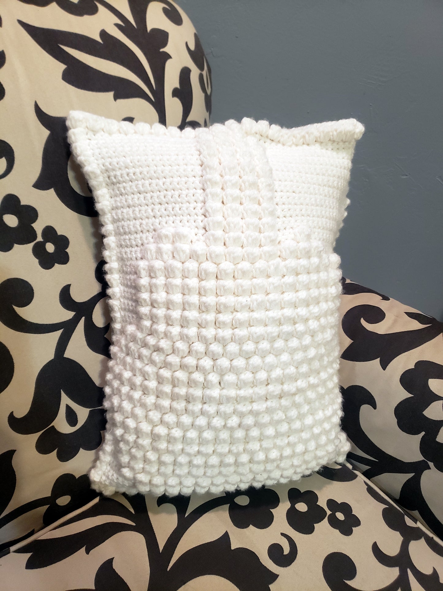 Middle Finger Bobble Pillow